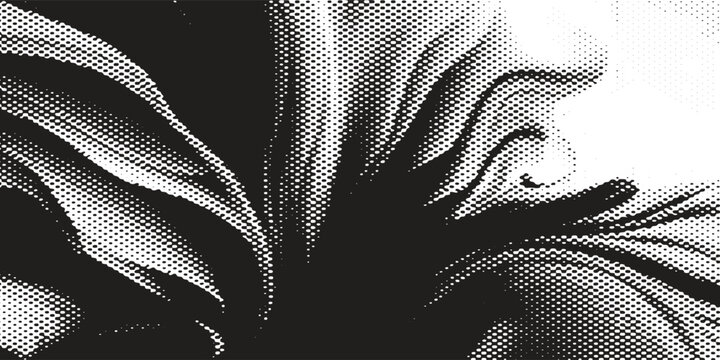 seamless print abstraction from krgs of different shapes. dark green circles on a black background. mesh of circles for clothing or print or background