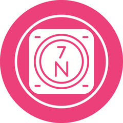 Nitrogen Vector Icon