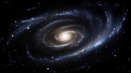 spiral galaxy background