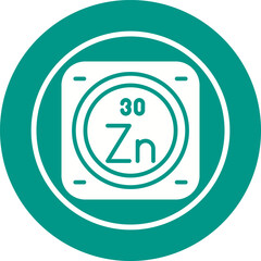 Zinc Vector Icon