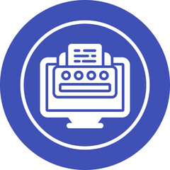 Printer Vector Icon