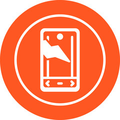 Smartphone Vector Icon © Graphic Nehar