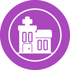 Hospital Vector Icon