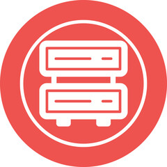 Fototapeta premium Server Vector Icon