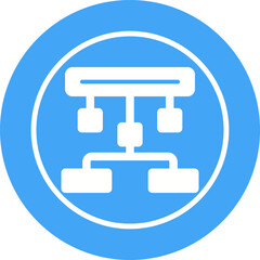 Obraz premium Hierarchy Vector Icon