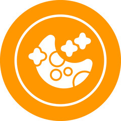 Obraz premium Moon Vector Icon