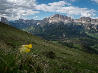 Scenic view of Mont Aiguille in the Vercors in France