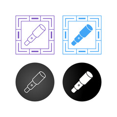 Obraz premium Telescope Vector Icon