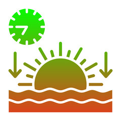 Sunset Icon