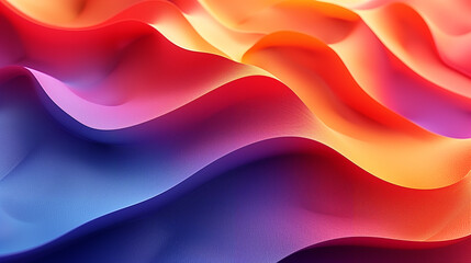 Obraz premium Close-up of a colorful wave crashing.