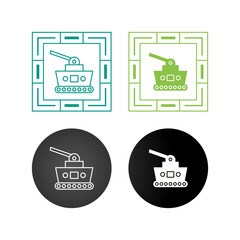 Tank Vector Icon
