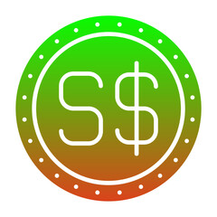 Singapore Dollar Icon