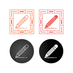 Pencil Vector Icon