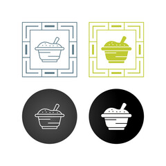 Sand Box Vector Icon