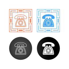 Telephone Vector Icon