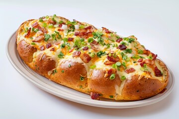 Bacon Ranch Cheesy Bread: A Savory and Creamy Culinary Delight