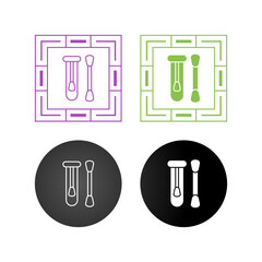 Cotton Swabs Vector Icon