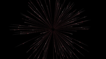 Fireworks 5 Styles 2 Colors Motion Overlay 2 4k 1:1 16:9 9:16