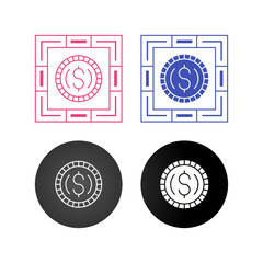 Coin Vector Icon