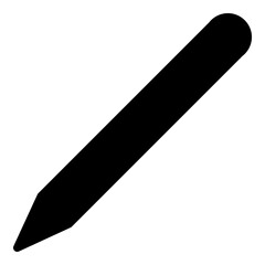 marker icon or logo illustration outline black style