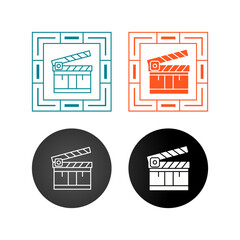 Clapperboard Vector Icon