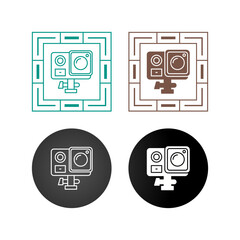 Action Camera Vector Icon