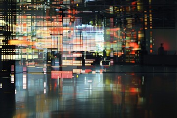 Obraz premium Highlighting arrangements: dynamic visuals of ordered sequences