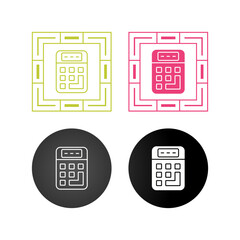 Calculator Vector Icon