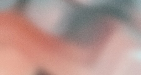 Fototapeta premium Bright orange magenta blue background gradient grainy color with noise on a dark background. A banner with an empty space for design, celebration, advertising, business, text