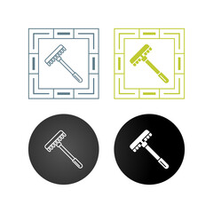 Rake Vector Icon