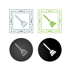 Broom Vector Icon