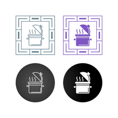 Cooking Pot Vector Icon