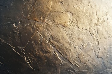 Golden Textured Wall Abstract Background