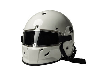 Fototapeta premium motorcycle helmet isolated on white