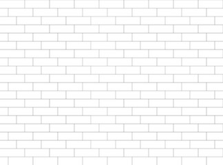 Seamless running bond 1-3 pattern vector. Brick wall hatch pattern. 