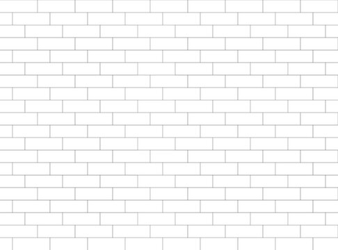 Seamless running bond 1-3 pattern vector. Brick wall hatch pattern. 