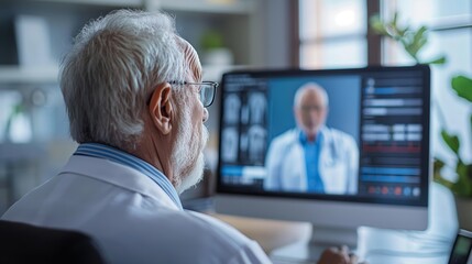 In a modern healthcare setting, doctors leverage telemedicine to provide patients with remote consultations, ensuring accessible and efficient medical care.