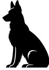 German Shepherd SVG, German Shepherd PNG, German Shepherd Silhouette, Dog breed SVG, Dog SVG, German Shepherd Clipart, Animal SVG, German Shepherd Face
