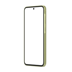 See-through smartphone front transparent left side