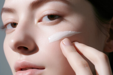 女, 女性, 化粧, 美容, エステ, クリーム, 目元, 肌, スキンケア, 美しい女性, モデル, woman, female, makeup, beauty, esthetics, cream, eye area, skin, skin care, beautiful women, model