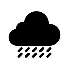 Rain Icon Vector Symbol Design Illustration