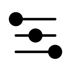 Configuration Icon Vector Symbol Design Illustration