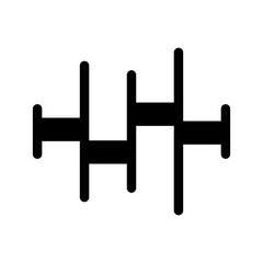 Wave Icon Vector Symbol Design Illustration