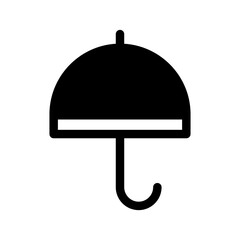 Umbrella Icon Vector Symbol Design Illustration