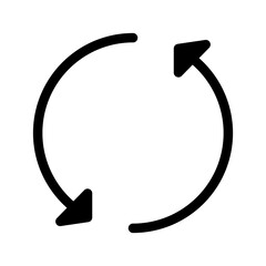 Refresh Icon Vector Symbol Design Illustration