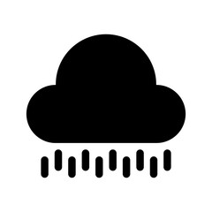 Rain Icon Vector Symbol Design Illustration