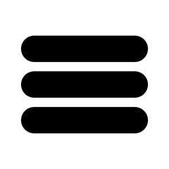 Fototapeta premium Menu Icon Vector Symbol Design Illustration