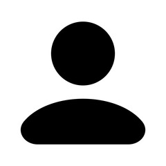 Human Icon Vector Symbol Design Illustration