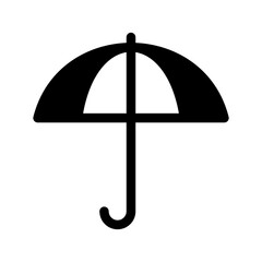 Umbrella Icon Vector Symbol Design Illustration