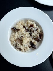 Risotto with mushrooms